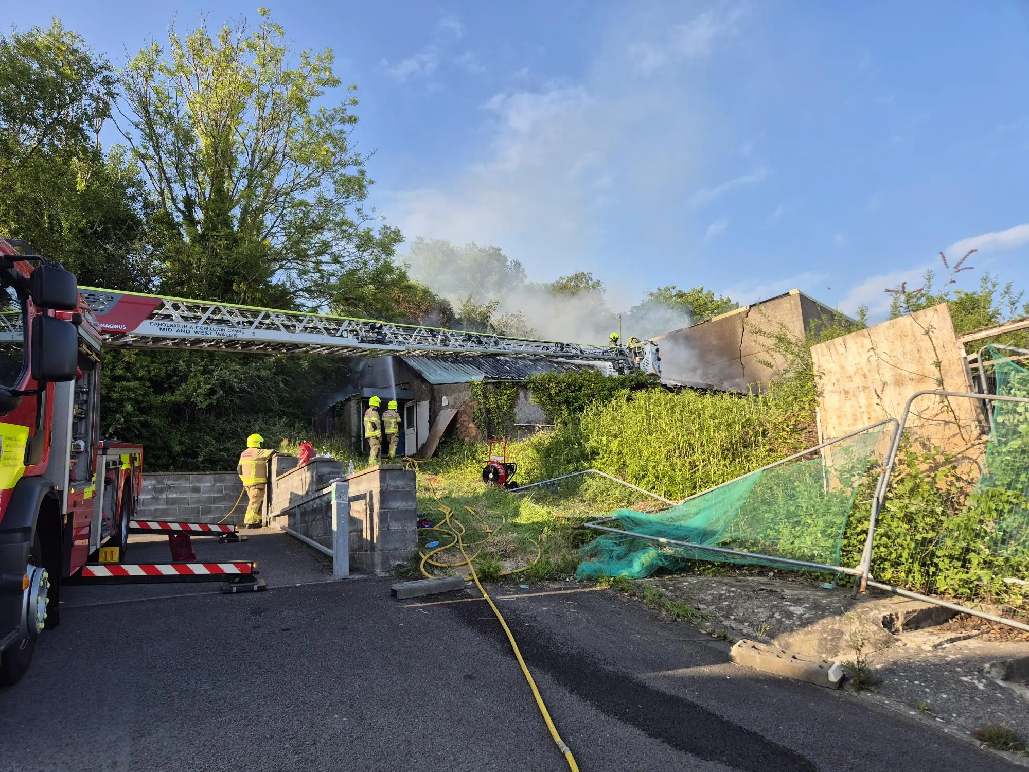 Skewen Property Fire 04