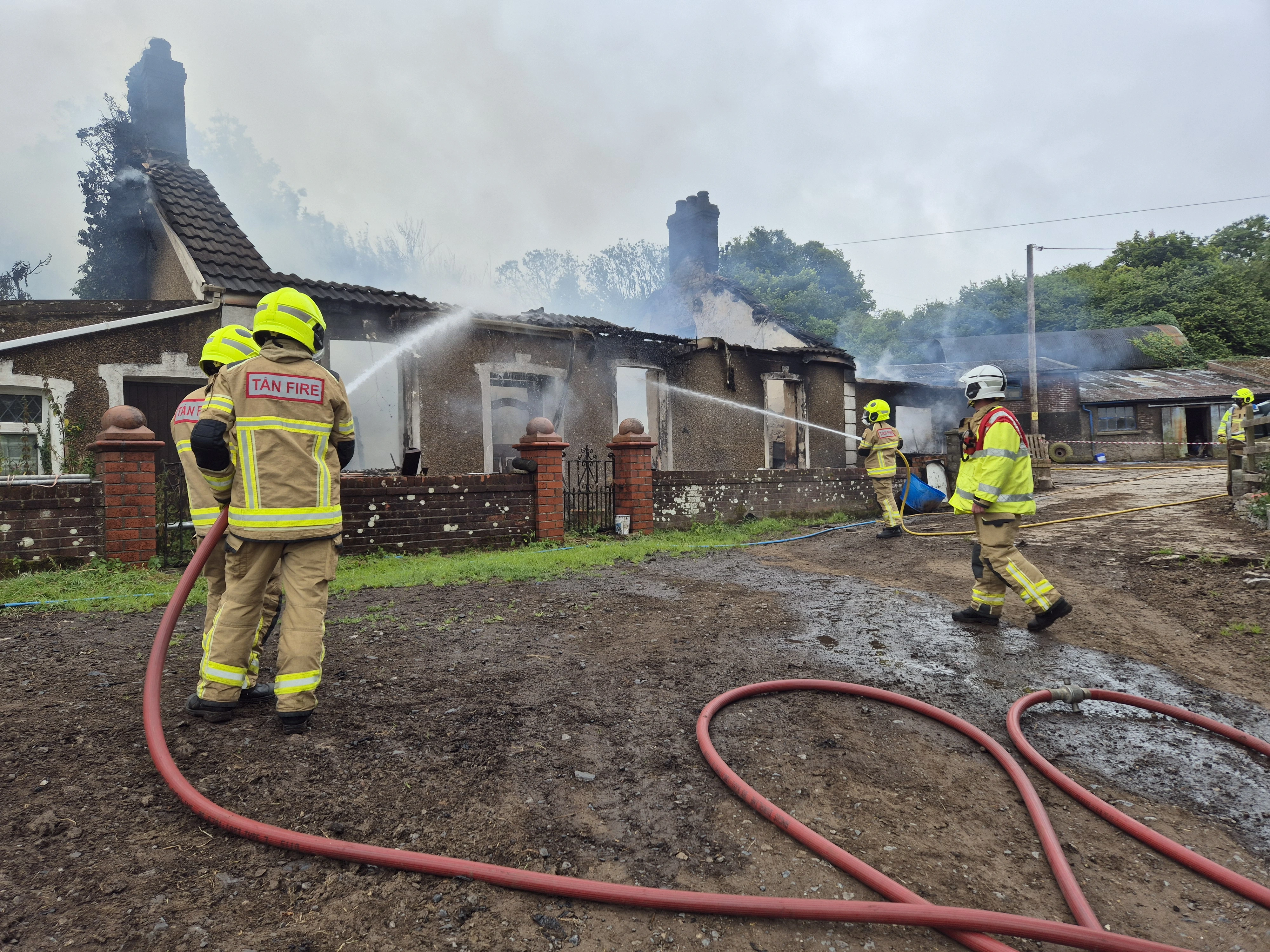 Kidwelly Property Fire 02