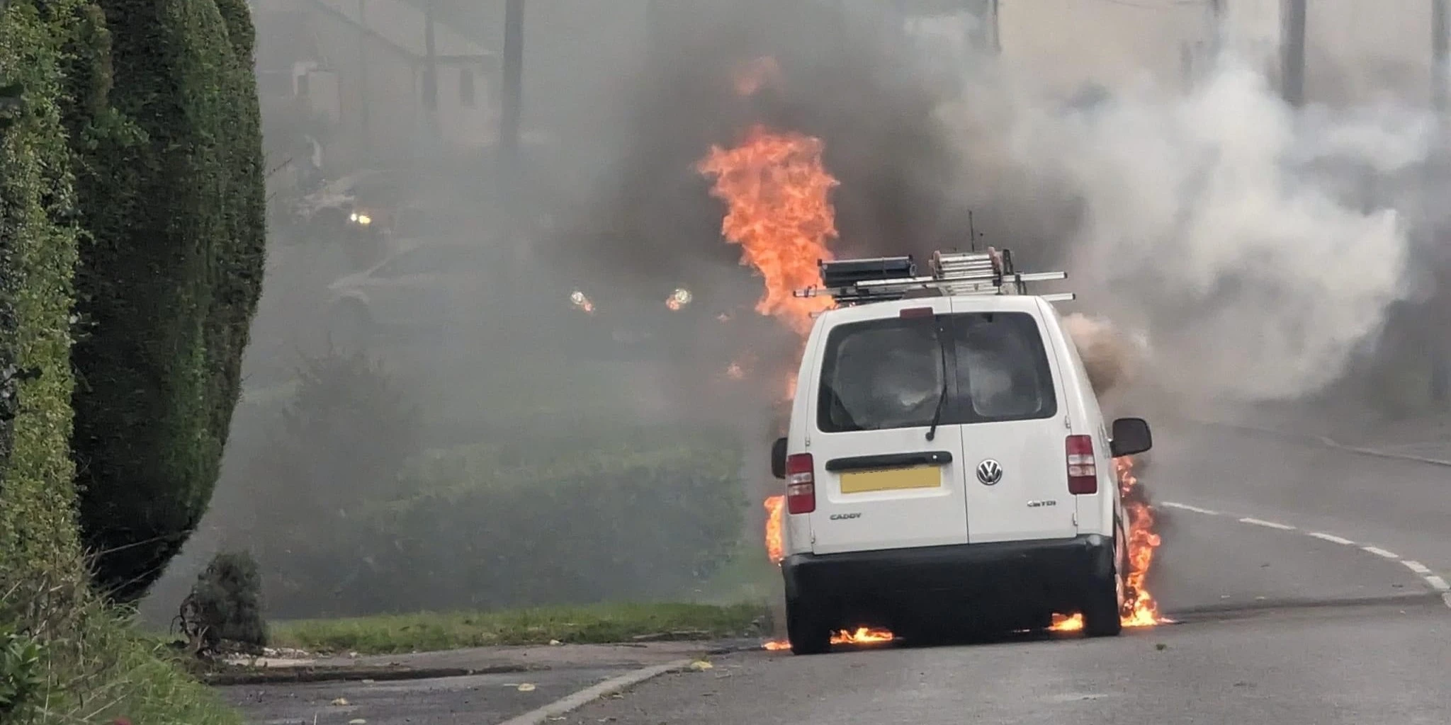 Drefach Vehicle Fire 01 Header