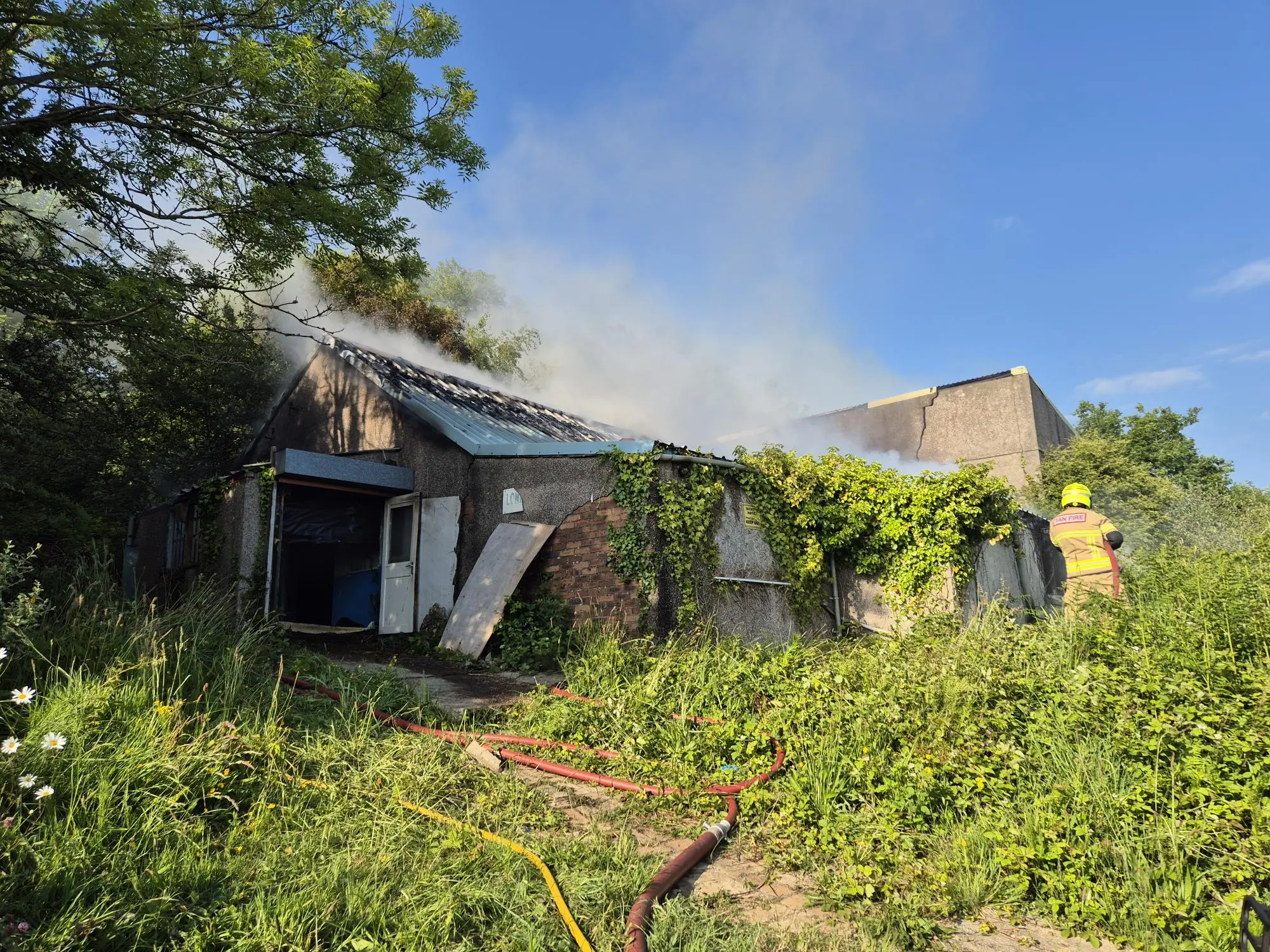 Skewen Property Fire 01