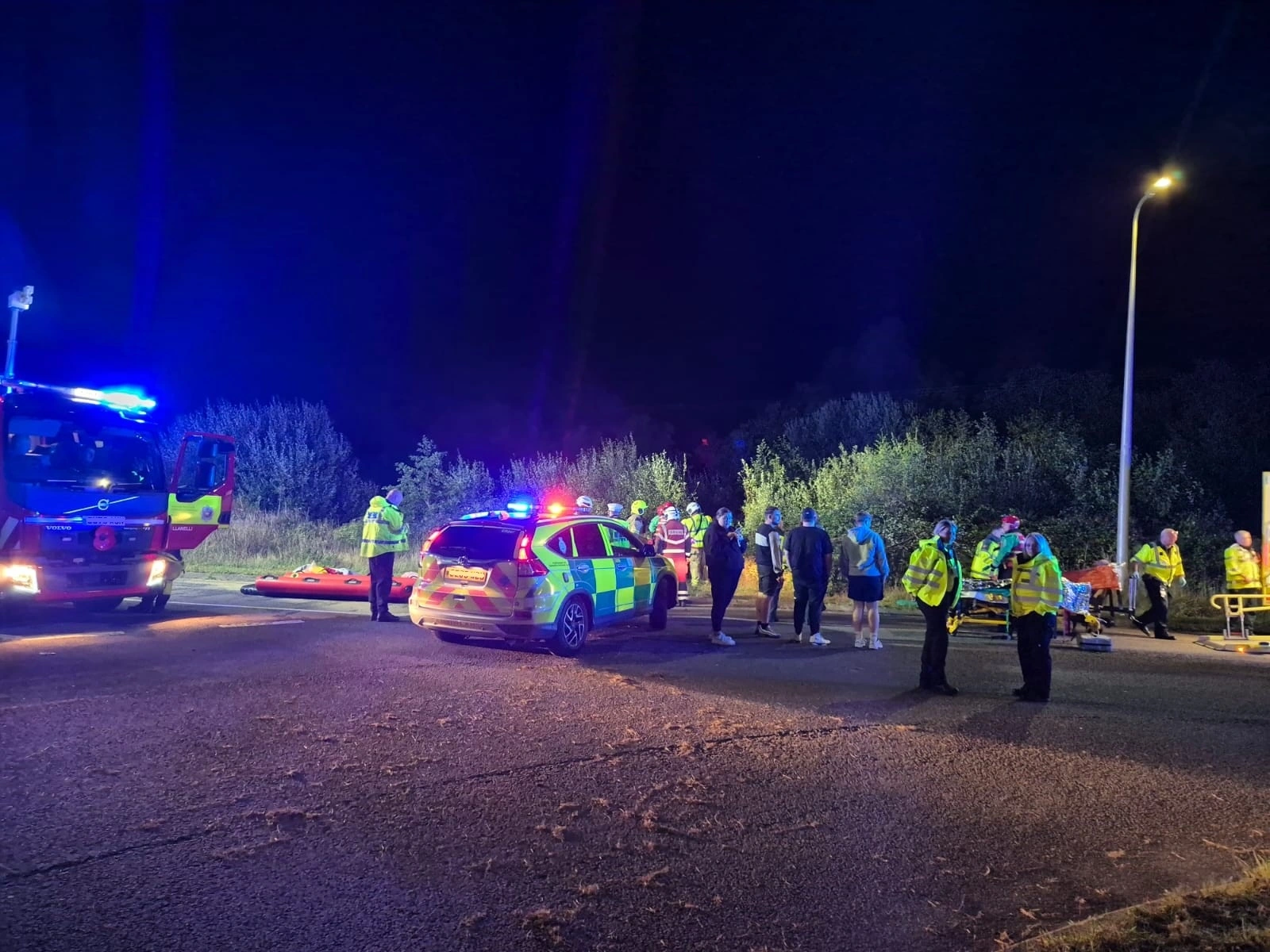 Llwynhendy Water Rescue 05