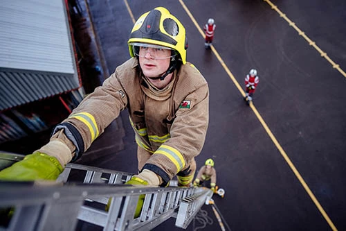High Rise Flats Firefighter