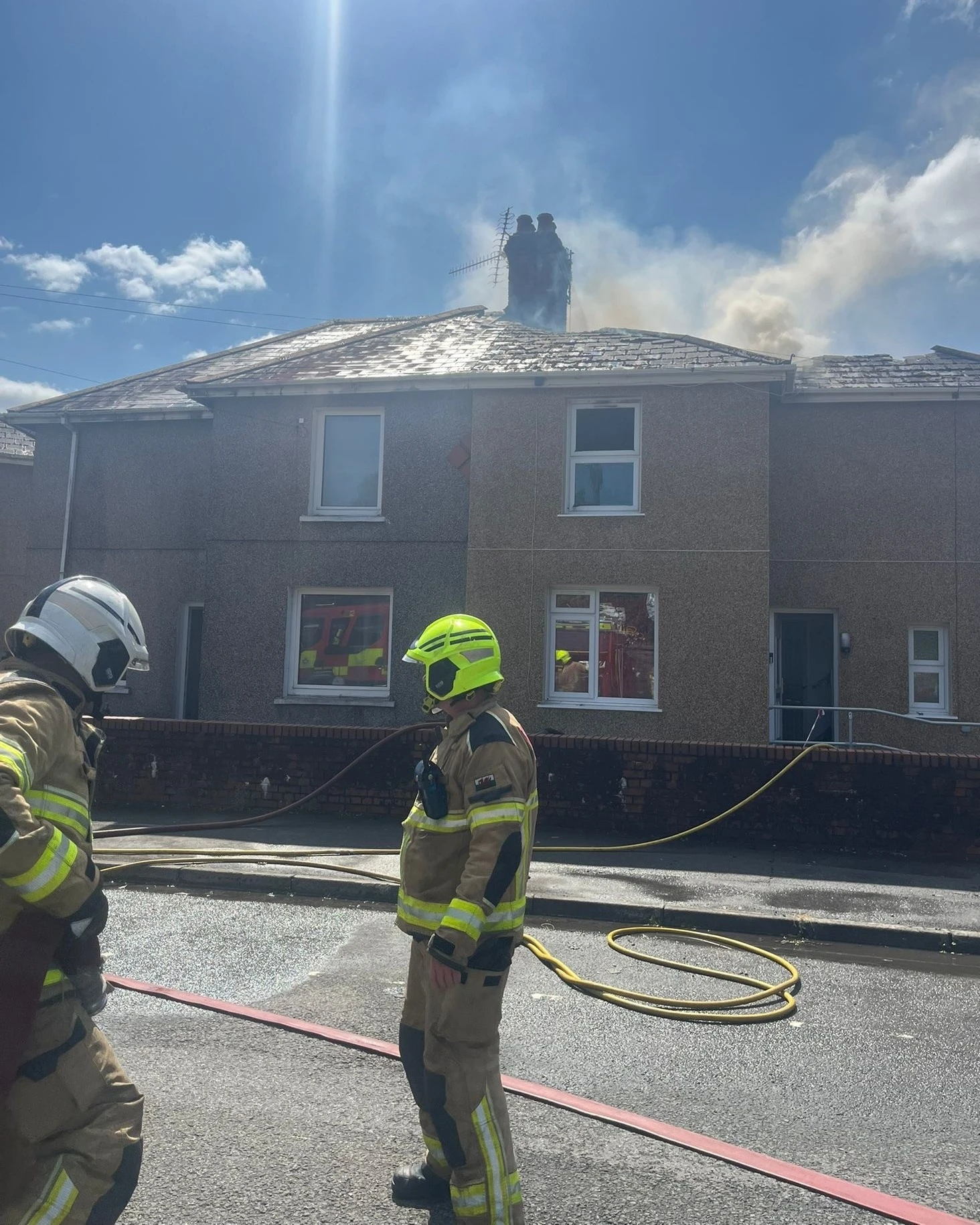 Brohawddgar Property Fire 01
