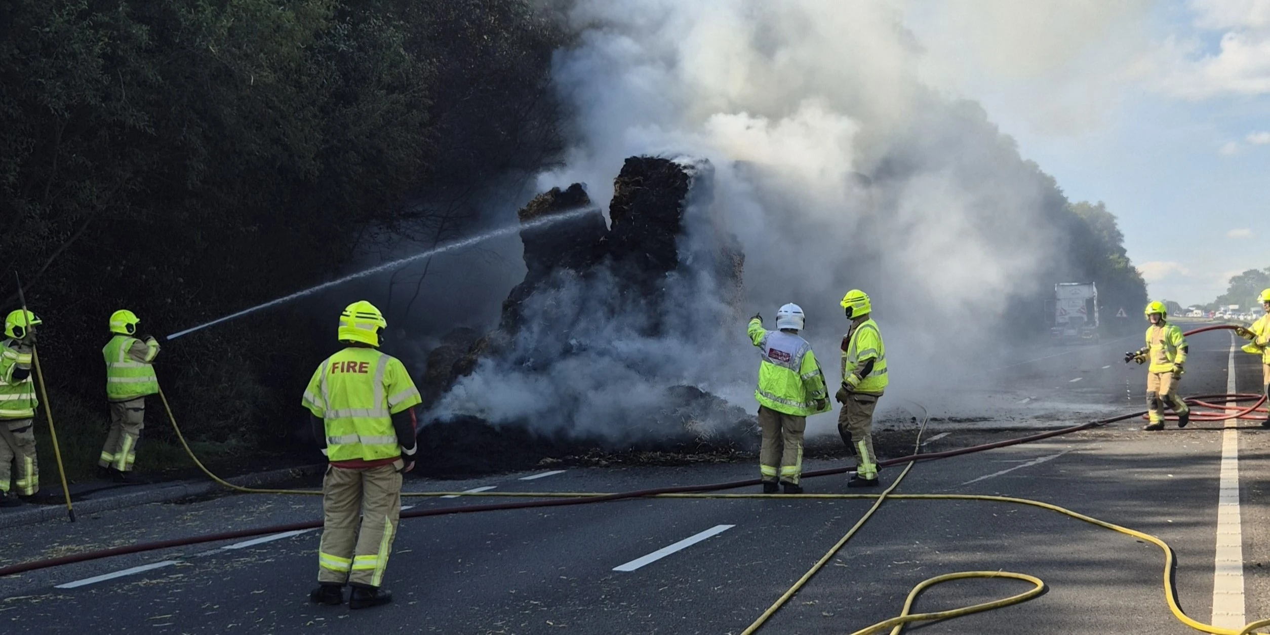 A48 Hay Lorry Fire 04 Header