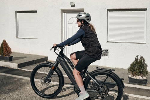 E Bike Woman
