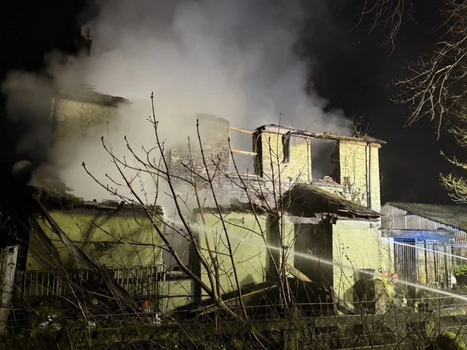 Kington Property Fire 01