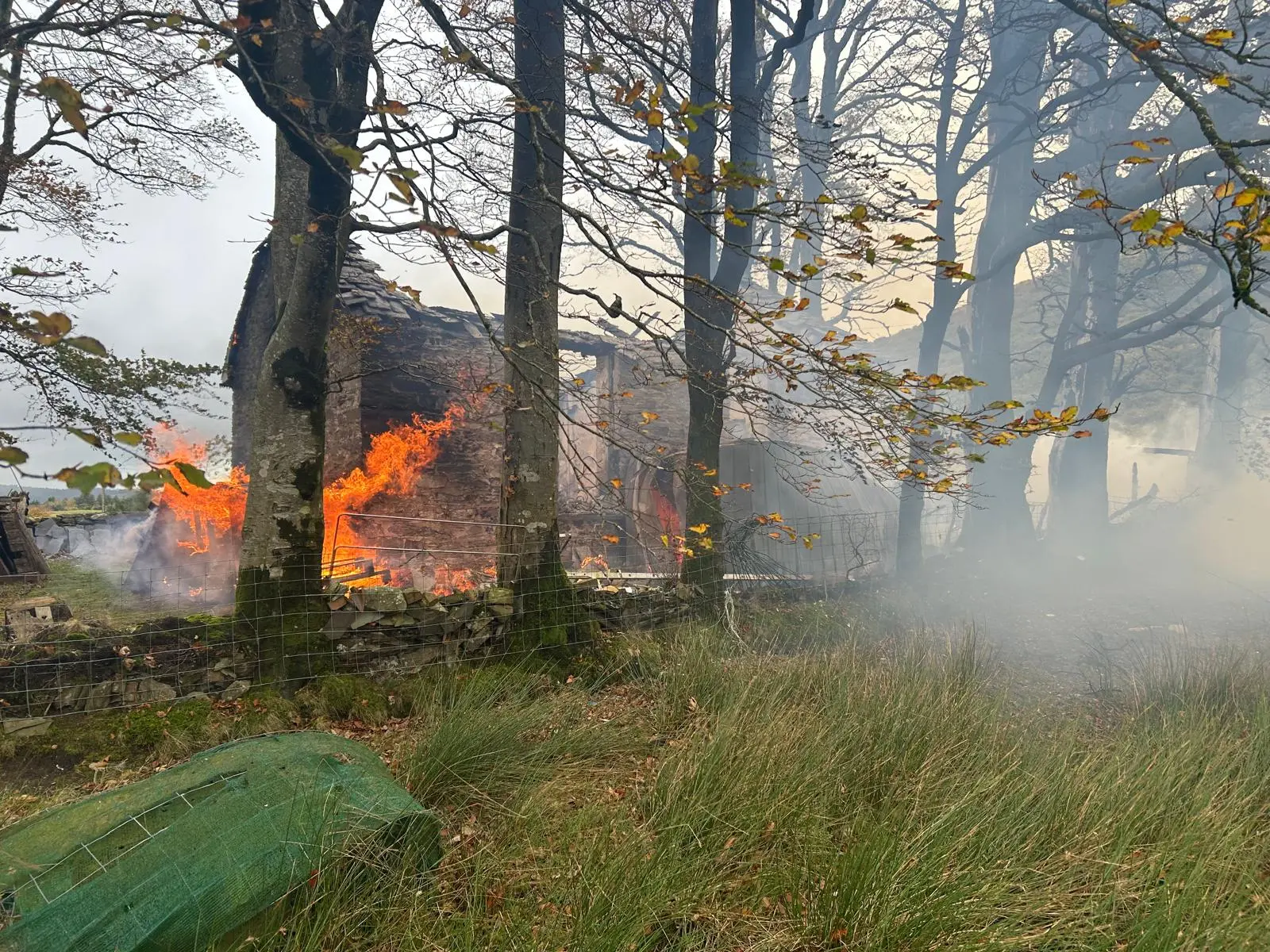 Ysbyty Ystwyth Property Fire 03