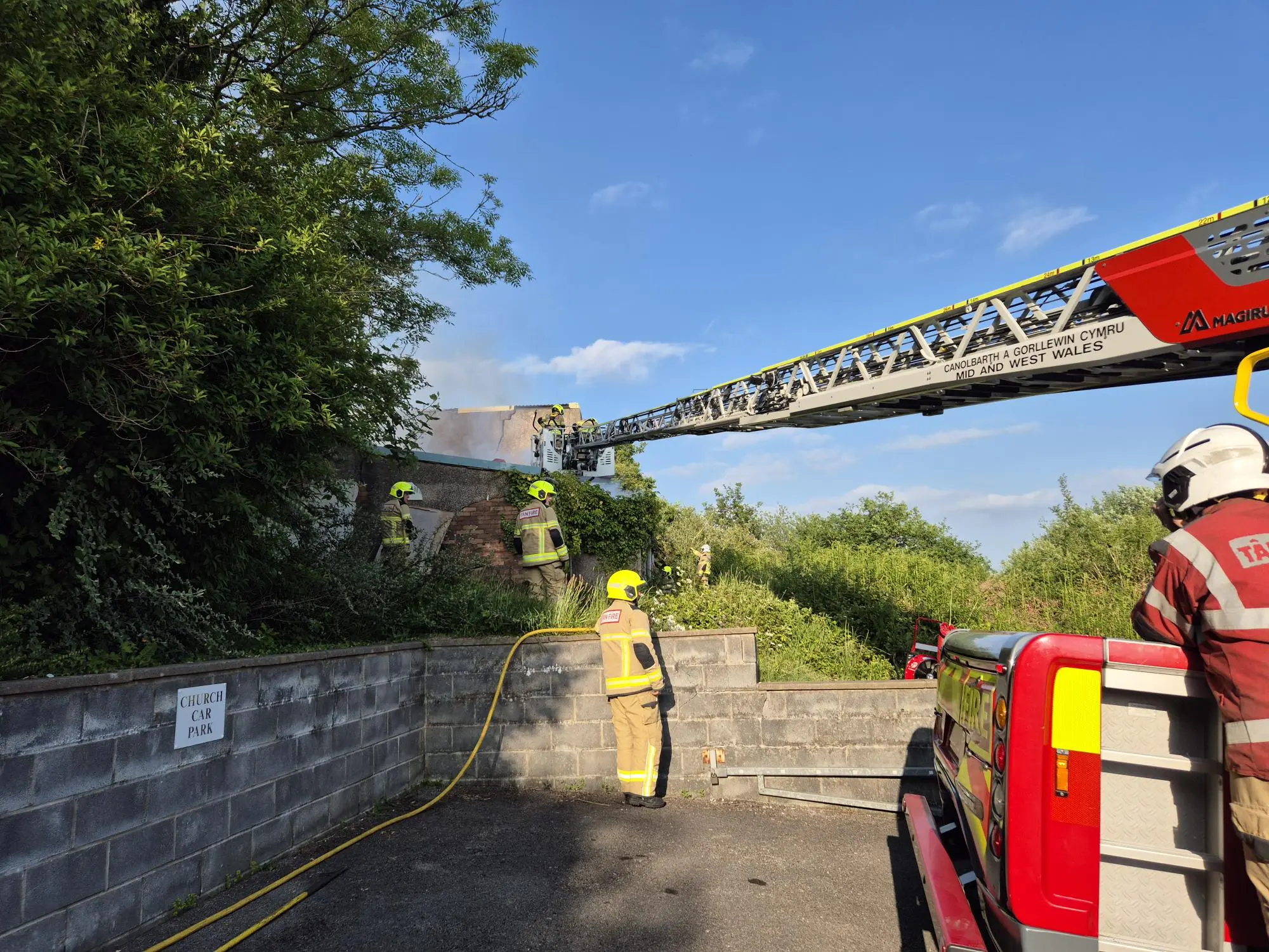 Skewen Property Fire 03
