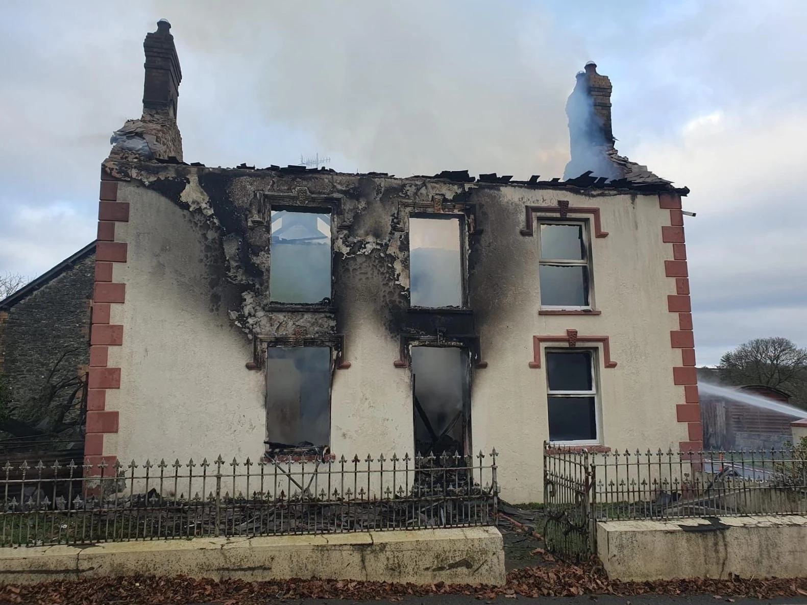 Drefach Property Fire 01