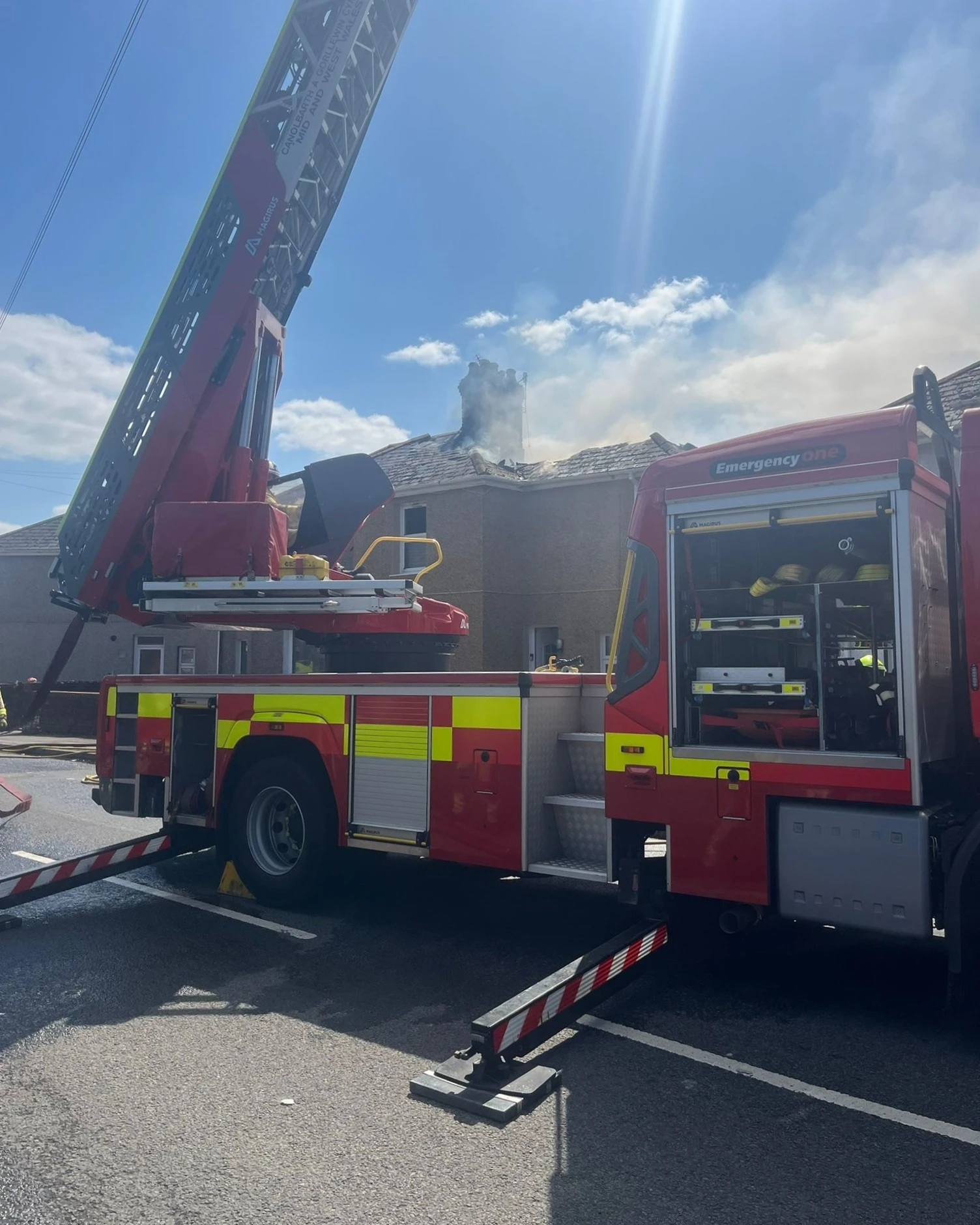 Brohawddgar Property Fire 02
