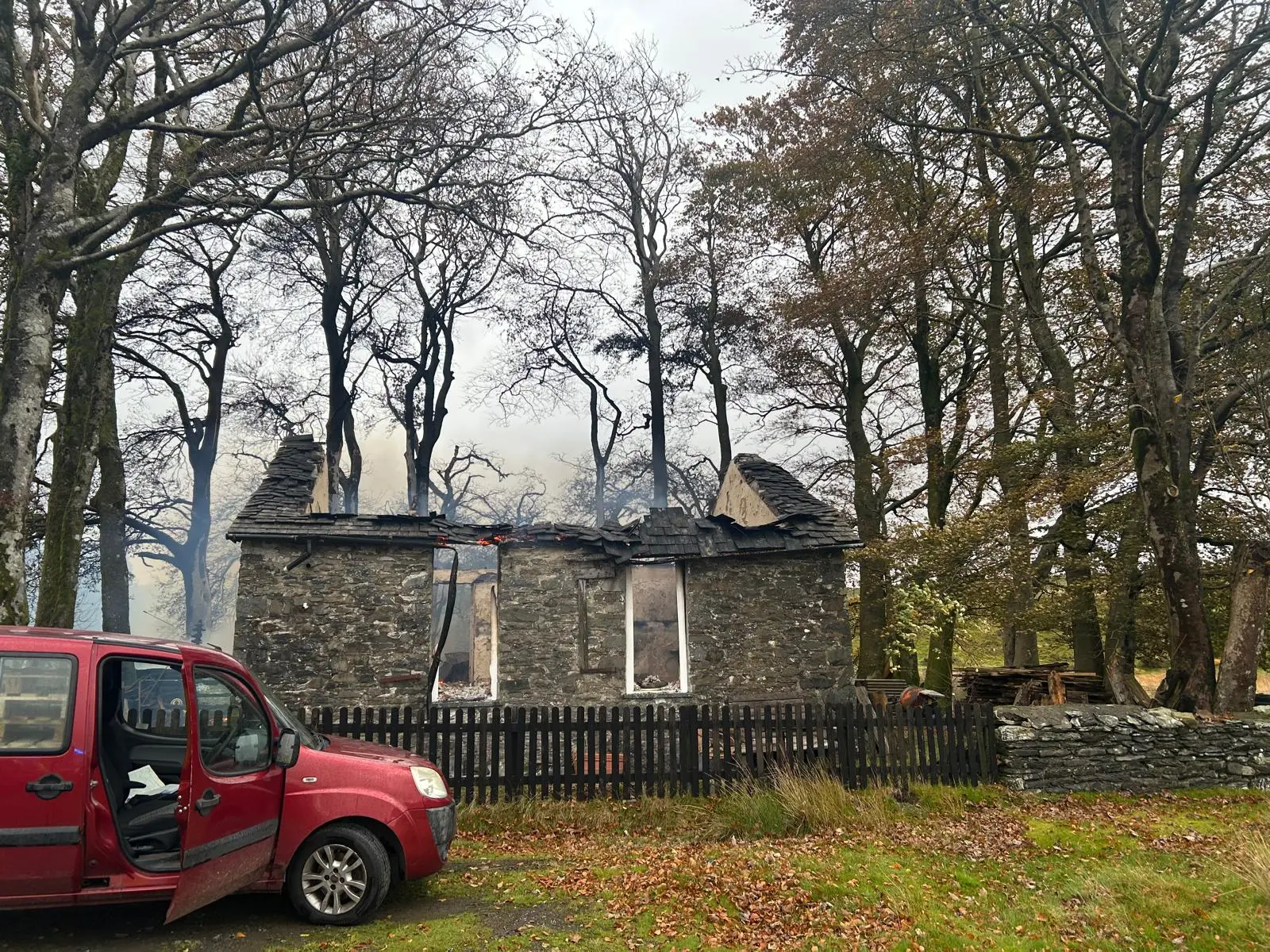 Ysbyty Ystwyth Property Fire 04