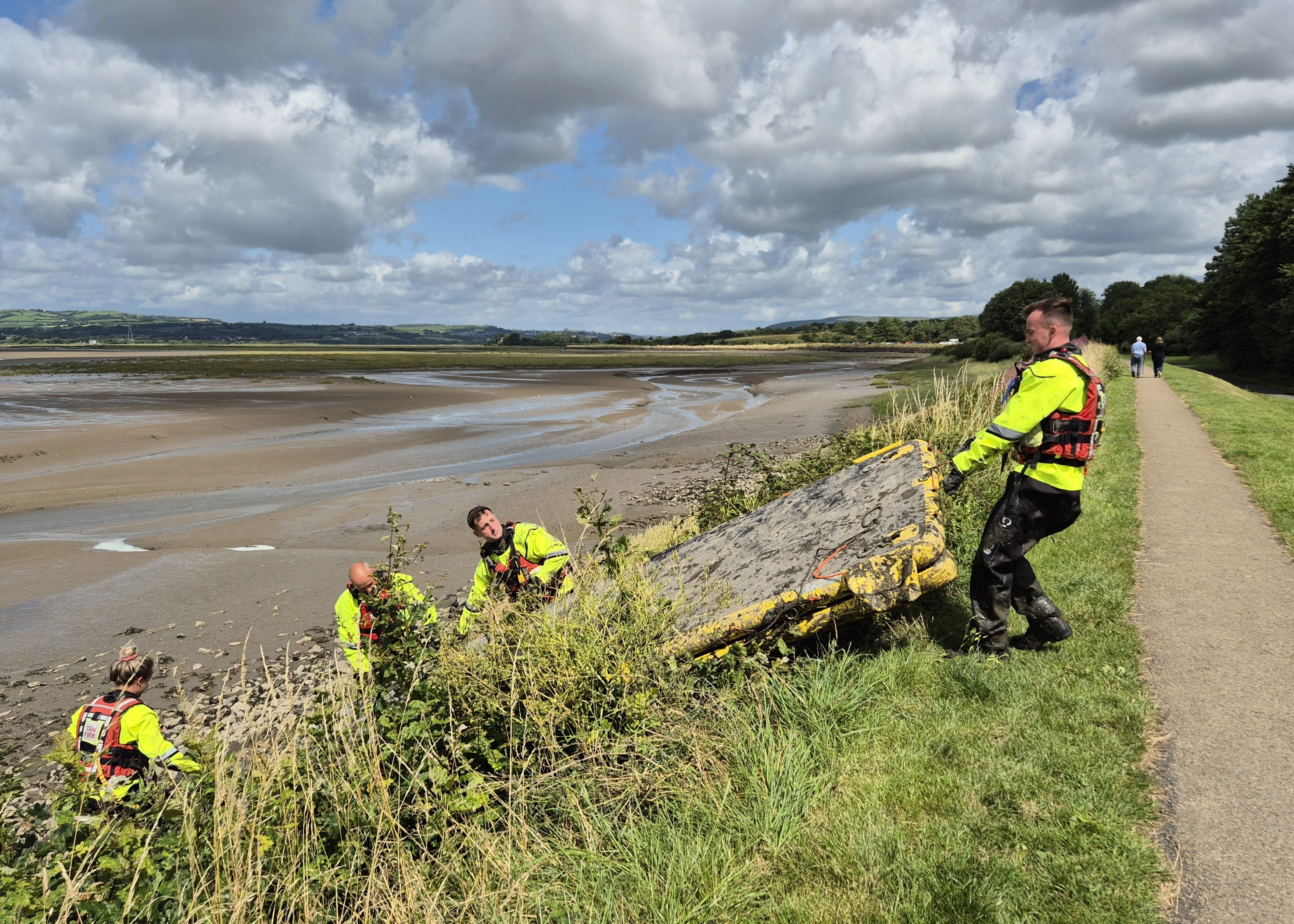 Loughor Estuary Training 03