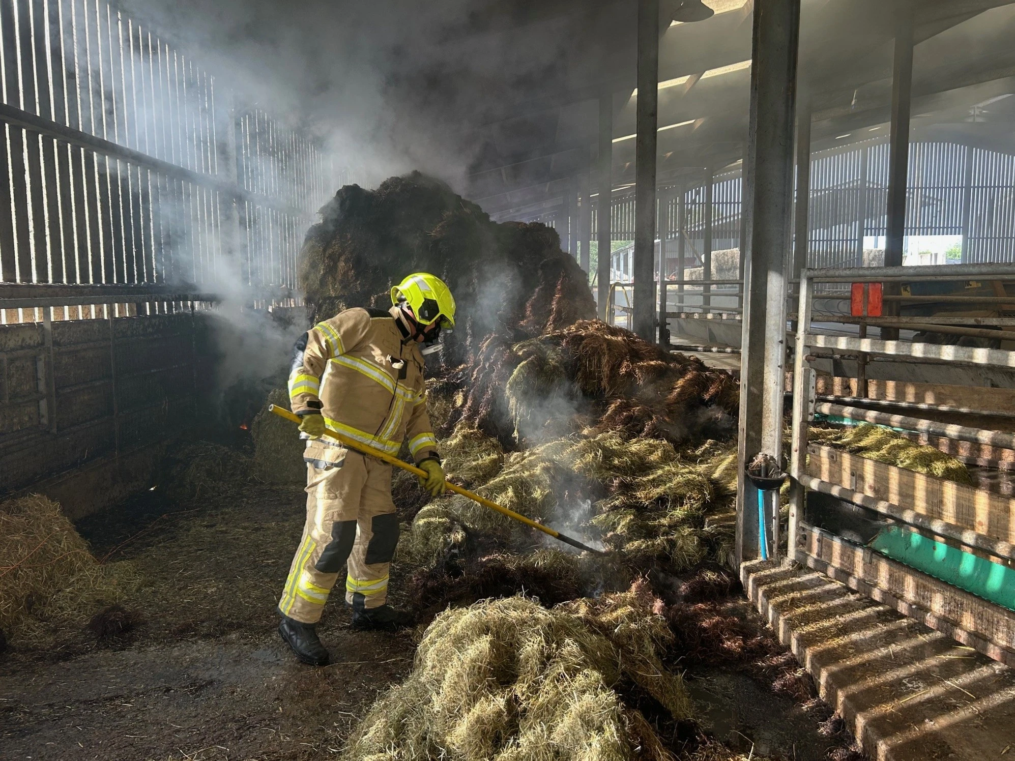 Cwmifor Barn Fire 01