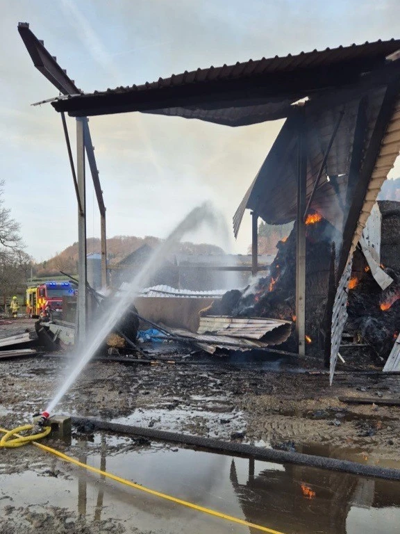 Oswestry Barn Fire 02