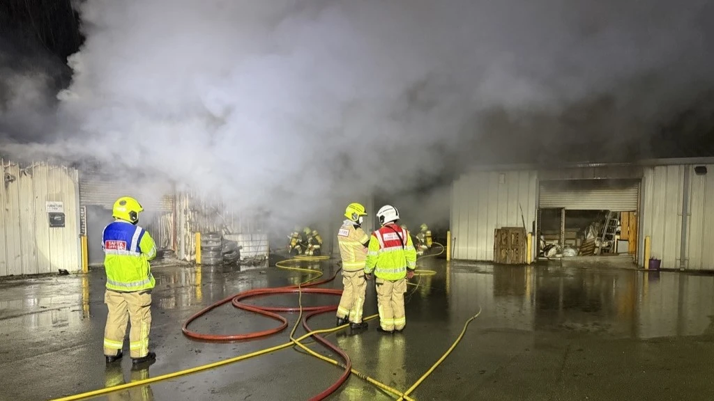 Welshpool Industrial Estate Fire 01 Header